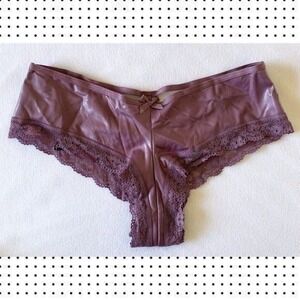 VS Very Sexy Faux Leather‎ Panty Small